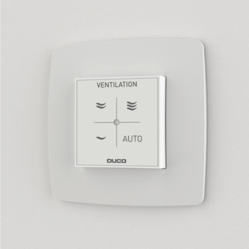 Duco bedieningsschakelaar RF-BAT wit