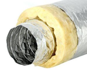 Demper (flexibel en geïsoleerd) Sonodec TRD 25 Ø152mm, L = 1m