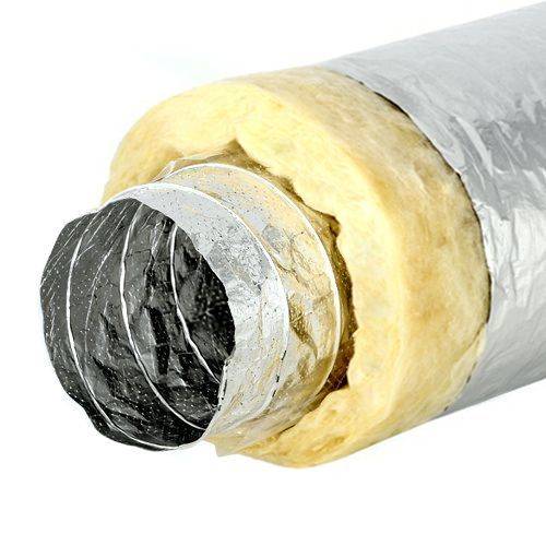 Demper (flexibel en geïsoleerd) Sonodec TRD 25 Ø127mm, L = 0.5m